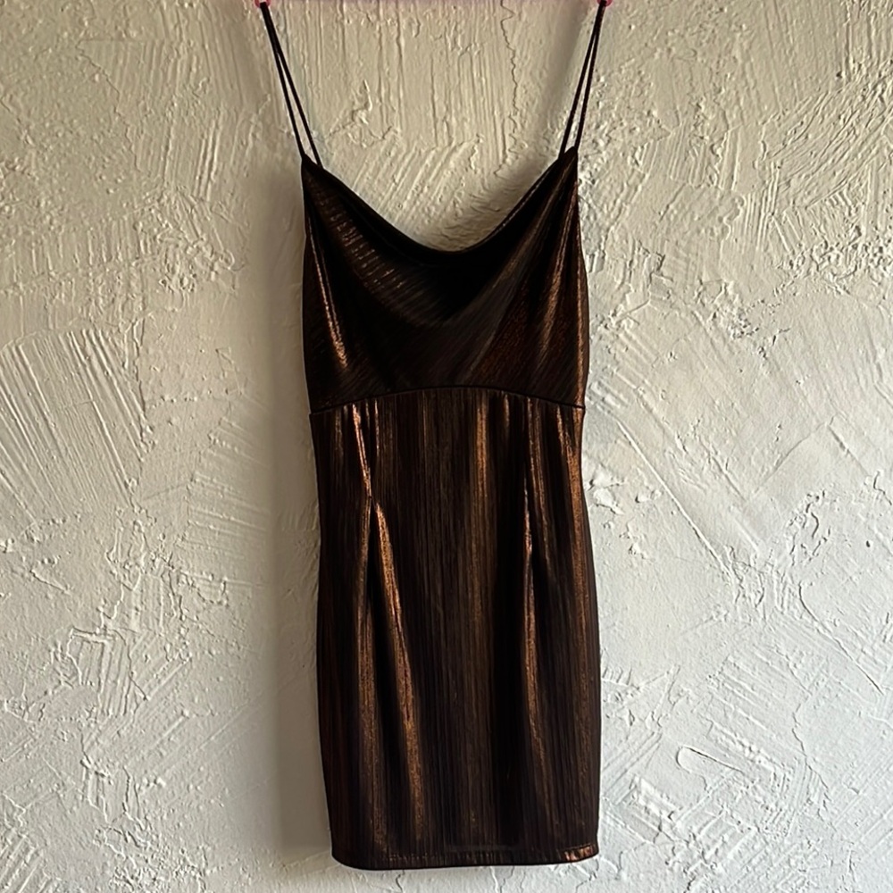 Elegant Brown Dress